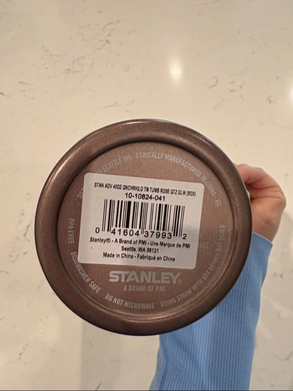 NWT Stanley 40z Rose - Picture 3 of 3